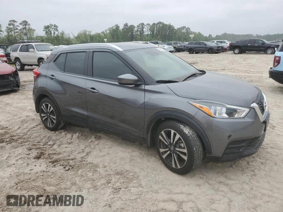 2020 Nissan Kicks SV with VIN 3N1CP5CV7LL483834, listed as a Copart auction lot 50983285 with 142,392 mi miles and Clean title. Bid and sale history available at DreamBid. Image 4.