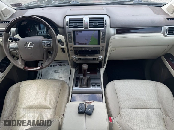 2015 Lexus GX 460 with VIN JTJBM7FX5F5092340, listed as a Copart auction lot 60347755 with 188,289 mi miles and Clean title. Bid and sale history available at DreamBid. Image 9.