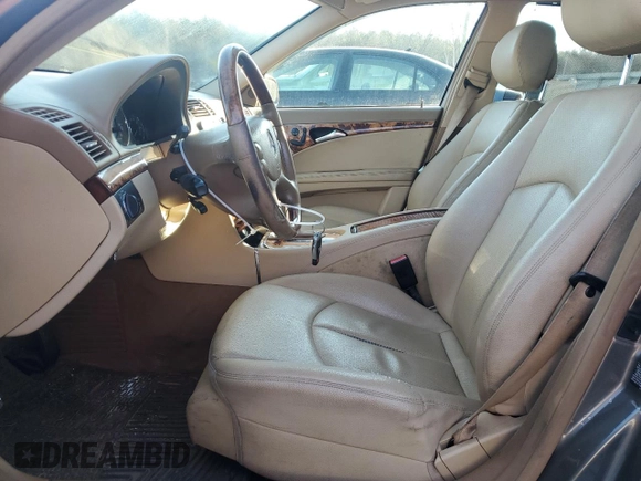 2009 Mercedes-Benz E 350 with VIN WDBUH87X29B445142, listed as a Copart auction lot 41765205 with 212,211 mi miles and Salvage Title. Bid and sale history available at DreamBid. Image 7.