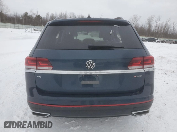2021 Volkswagen Atlas SE z VIN 1V2LP2CA2MC559089, wystawiony jako Copart lot #43251325 z przebiegiem 60 630 mil mil oraz Szkody całkowita. Historia ofert i sprzedaży dostępna na DreamBid. Obrazek 6.
