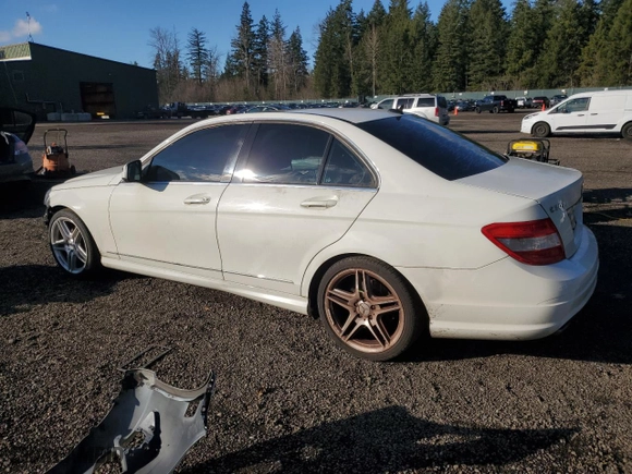 2008 Mercedes-Benz C-Class 3.0L Sport with VIN WDDGF54X58F116990, listed as a Copart auction lot 42651505 with 148,497 mi miles and Salvage Title. Bid and sale history available at carsss.com. Image 2.