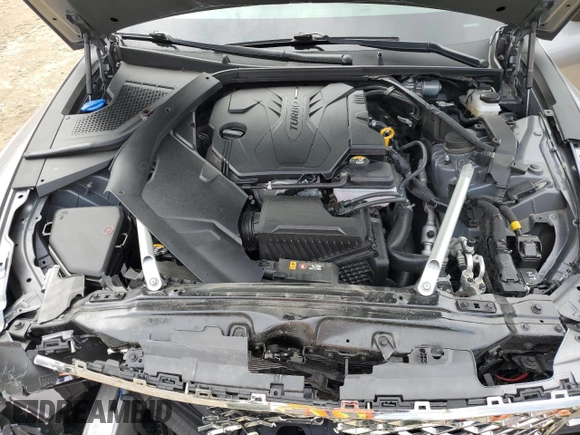 2023 Genesis G80 2.5T with VIN KMTGB4SC4PU193054, listed as a Copart auction lot 66699664 with 26,074 mi miles and Salvage Title. Bid and sale history available at DreamBid. Image 12.