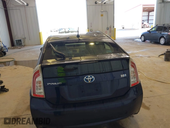 2015 Toyota Prius Four with VIN JTDKN3DU0F0460485, listed as a IAAI auction lot 42019819 with 61,200 mi miles. Bid and sale history available at carsss.com. Image 17.
