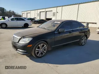 2013 Mercedes-Benz C-Class C 250 Sport with VIN WDDGF4HB5DG128389, listed as a Copart auction lot 46699575 with 145,135 mi miles and Salvage Title. Bid and sale history available at carsss.com. Image 1.