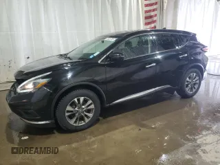2018 Nissan Murano Platinum with VIN 5N1AZ2MH8JN121428, listed as a Copart auction lot 53608795 with 62,397 mi miles and Salvage Title. Bid and sale history available at carsss.com. Image 1.