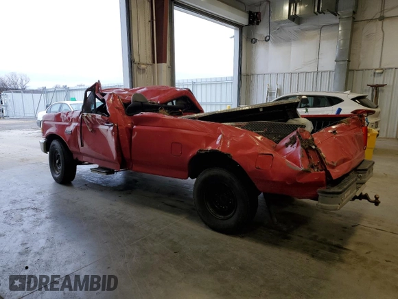 1996 Ford F-250 with VIN 1FTEF25Y1TLA59396, listed as a Copart auction lot 84289034 with Not Provided miles and Non Repairable. Bid and sale history available at carsss.com. Image 2.