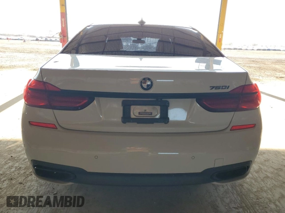 2016 BMW 7 Series 750i с VIN WBA7F0C56GGM20803, выставлен на аукционе Copart как лот 51183415 с пробегом 70 728 миль миль и Чистый • Clean title. История ставок и продаж доступна на DreamBid. Изображение 6.