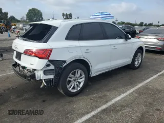 2023 Audi Q5 S line Premium with VIN WA1GAAFY8P2122385, listed as a Copart auction lot 71277064 with 13,629 mi miles and Salvage title. Bid and sale history available at DreamBid. Image 3.