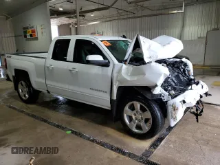 2017 Chevrolet Silverado 1500 LT with VIN 1GCVKREC5HZ156419, listed as a Copart auction lot 51940425 with Not Provided miles and Salvage Title. Bid and sale history available at DreamBid. Image 4.