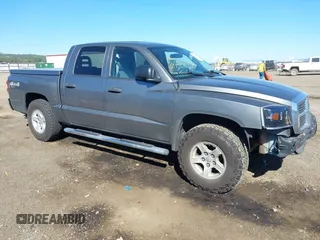 2005 Dodge Dakota SLT with VIN 1D7HW48N25S133725, listed as a IAAI auction lot 42074588 with 163,090 mi miles. Bid and sale history available at carsss.com. Image 1.