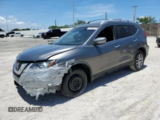 2019 Nissan Rogue SV with VIN KNMAT2MT6KP545397, listed as a Copart auction lot 61652875 with 126,459 mi miles and Clean title. Bid and sale history available at DreamBid. Image 1.