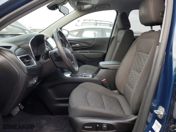 2021 Chevrolet Equinox LT with VIN 2GNAXKEV8M6116874, listed as a Copart auction lot 44733775 with 56,565 mi miles and Salvage Title. Bid and sale history available at carsss.com. Image 7.