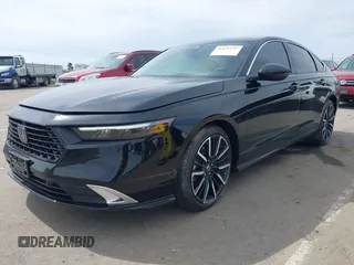 2025 Honda Accord Touring with VIN 1HGCY2F89SA027436, listed as a IAAI auction lot 41835197 with 390 mi miles and . Bid and sale history available at DreamBid. Image 14.