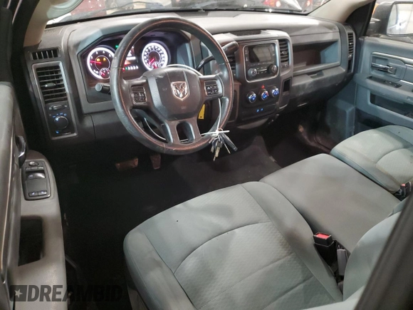 2013 Ram 1500 Tradesman with VIN 3C6JR6AP6DG571137, listed as a Copart auction lot 42914765 with 160,205 mi miles and Salvage title. Bid and sale history available at DreamBid. Image 8.