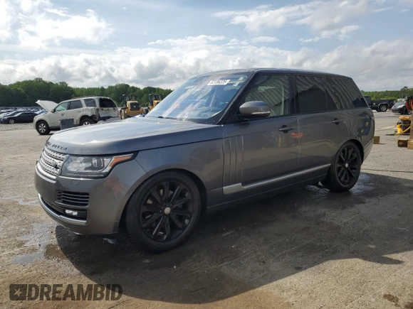 2016 Land Rover Range Rover HSE с VIN SALGS2KF3GA293251, выставлен на аукционе Copart как лот 53106225 с пробегом 139 026 миль миль и Чистый • Clean title. История ставок и продаж доступна на DreamBid. Изображение 1.