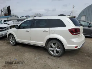 2017 Dodge Journey Crossroad Plus with VIN 3C4PDCGG9HT674069, listed as a Copart auction lot 51274105 with 106,250 mi miles and Salvage title. Bid and sale history available at DreamBid. Image 2.