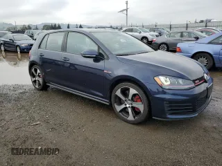 2016 Volkswagen Golf GTI SE w/Performance Pkg with VIN 3VW547AU7GM022943, listed as a Copart auction lot 84939804 with 49,578 mi miles and Salvage Title. Bid and sale history available at carsss.com. Image 4.