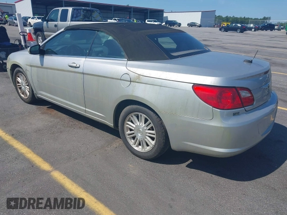 2009 Chrysler Sebring Touring with VIN 1C3LC55D99N574422, listed as a IAAI auction lot 42595676 with 141,603 mi miles and . Bid and sale history available at DreamBid. Image 3.