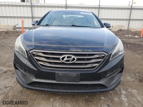 2016 Hyundai Sonata 2.4L Sport with VIN 5NPE34AF7GH269455, listed as a Copart auction lot 89130425 with 129,830 mi miles and Salvage Title. Bid and sale history available at carsss.com. Image 5.