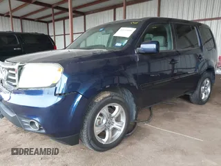 2013 Honda Pilot EX-L with VIN 5FNYF4H58DB058292, listed as a IAAI auction lot 41515095 with 150,909 mi miles. Bid and sale history available at carsss.com. Image 2.
