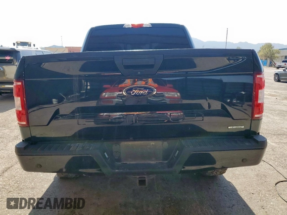 2019 Ford F-150 XL with VIN 1FTEW1EP2KFC25018, listed as a Copart auction lot 63105465 with 60,331 mi miles and Salvage title. Bid and sale history available at DreamBid. Image 6.