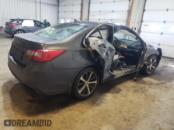 2018 Subaru Legacy Limited with VIN 4S3BNAN67J3028343, listed as a Copart auction lot 40366263 with 26,041 mi miles. Bid and sale history available at carsss.com. Image 3.