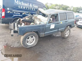 1997 Jeep Cherokee SE with VIN 1J4FJ28S4VL547975, listed as a IAAI auction lot 42363966 with Not provided miles and . Bid and sale history available at DreamBid. Image 2.