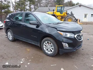 2021 Chevrolet Equinox LS with VIN 2GNAXHEV0M6148866, listed as a IAAI auction lot 41748892 with 47,980 mi miles. Bid and sale history available at carsss.com. Image 1.