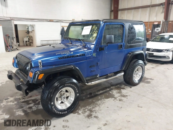 1998 Jeep Wrangler SE with VIN 1J4FY29PXWP769503, listed as a IAAI auction lot 42535360 with 94,634 mi miles and . Bid and sale history available at DreamBid. Image 2.
