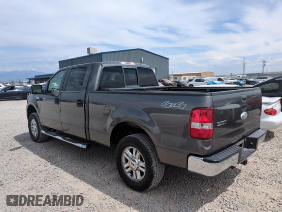 2007 Ford F-150 XLT with VIN 1FTPW14V97KD18755, listed as a Copart auction lot 59716275 with 163,029 mi miles and Clean title. Bid and sale history available at DreamBid. Image 2.