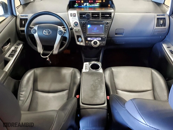 2014 Toyota Prius v Two with VIN JTDZN3EU7E3316071, listed as a Copart auction lot 54203055 with 230,885 mi miles and Clean Title. Bid and sale history available at carsss.com. Image 8.