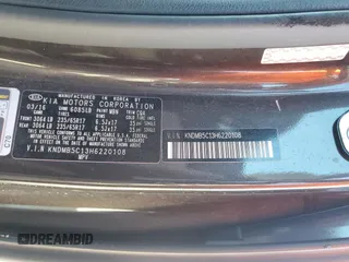 2017 Kia Sedona LX with VIN KNDMB5C13H6220108, listed as a Copart auction lot 72136674 with 72,426 mi miles and Salvage Title. Bid and sale history available at carsss.com. Image 13.