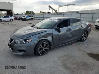 2018 Nissan Maxima SV with VIN 1N4AA6AP8JC399472, listed as a Copart auction lot 62643425 with 116,118 mi miles and Salvage title. Bid and sale history available at DreamBid. Image 1.