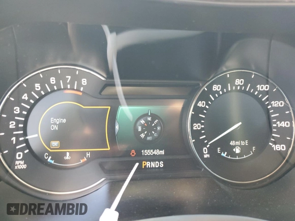 2014 Lincoln MKZ with VIN 3LN6L2G96ER822550, listed as a Copart auction lot 56717455 with 155,548 mi miles and Salvage title. Bid and sale history available at DreamBid. Image 9.