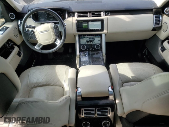 2019 Land Rover Range Rover HSE z VIN SALGS2SV2KA529386, wystawiony jako Copart lot #47824445 z przebiegiem 83 456 mil mil oraz Czysty tytuł • Clean title. Historia ofert i sprzedaży dostępna na DreamBid. Obrazek 8.