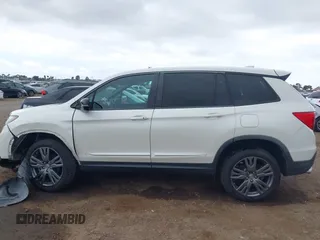 2019 Honda Passport EX-L with VIN 5FNYF7H57KB002844, listed as a IAAI auction lot 42195170 with 43,327 mi miles and . Bid and sale history available at DreamBid. Image 14.