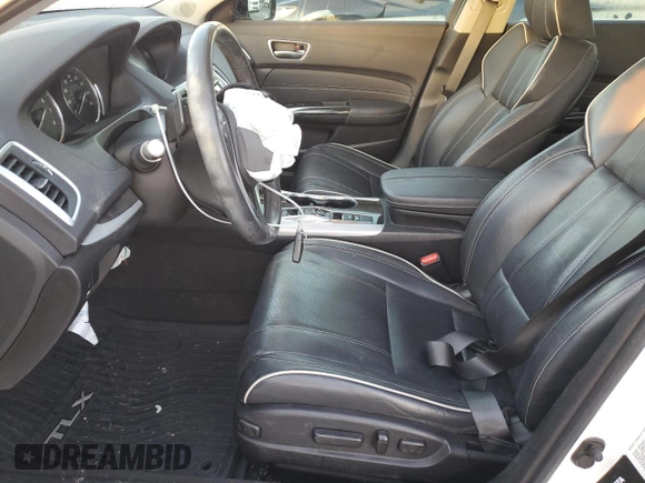 2020 Acura TLX w/Technology Pkg with VIN 19UUB2F49LA004288, listed as a Copart auction lot 80317004 with 87,671 mi miles and Salvage Title. Bid and sale history available at carsss.com. Image 7.