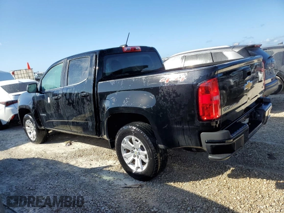 2020 Chevrolet Colorado 4WD LT with VIN 1GCGTCEN7L1126835, listed as a Copart auction lot 47811405 with 87,461 mi miles and Non Repairable. Bid and sale history available at carsss.com. Image 2.