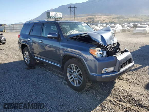 2010 Toyota 4Runner Trail with VIN JTEBU5JR5A5026830, listed as a Copart auction lot 60454735 with Not provided miles and Salvage title. Bid and sale history available at DreamBid. Image 4.