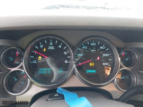 2013 Chevrolet Silverado 1500 LT with VIN 1GCRCSE08DZ119936, listed as a IAAI auction lot 41464530 with 215,080 mi miles. Bid and sale history available at carsss.com. Image 7.