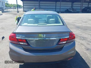 2015 Honda Civic Sedan LX with VIN 19XFB2F58FE082269, listed as a IAAI auction lot 42031294 with 105,260 mi miles. Bid and sale history available at carsss.com. Image 16.