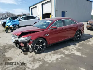 2015 Ford Taurus SEL with VIN 1FAHP2H89FG155477, listed as a Copart auction lot 49593245 with 122,448 mi miles and Salvage Title. Bid and sale history available at carsss.com. Image 1.