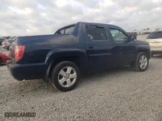 2010 Honda Ridgeline RTL with VIN 5FPYK1F54AB007811, listed as a Copart auction lot 51525785 with 154,922 mi miles and Salvage Title. Bid and sale history available at carsss.com. Image 3.