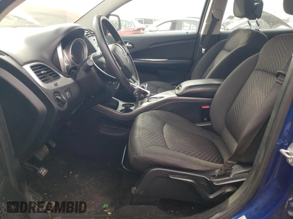 2015 Dodge Journey SE z VIN 3C4PDCABXFT715058, wystawiony jako Copart lot #49233205 z przebiegiem 147 651 mil mil oraz Nie do naprawy • Non repairable. Historia ofert i sprzedaży dostępna na DreamBid. Obrazek 7.