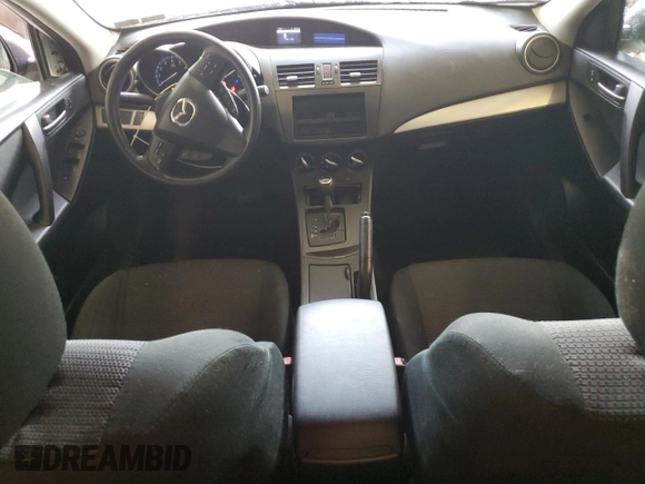 2013 Mazda Mazda3 i Sport with VIN JM1BL1UP4D1832079, listed as a Copart auction lot 52438495 with 124,675 mi miles and Salvage Title. Bid and sale history available at carsss.com. Image 8.