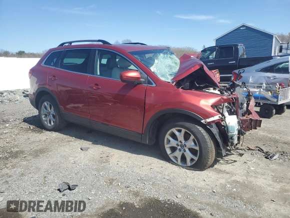 2014 Mazda CX-9 Touring with VIN JM3TB3CV8E0440191, listed as a Copart auction lot 51146945 with 0 mi miles and Clean Title. Bid and sale history available at carsss.com. Image 4.