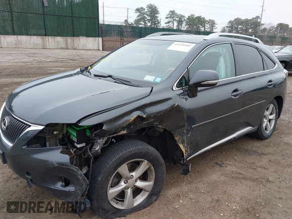 2010 Lexus RX 350 with VIN 2T2BK1BA0AC075606, listed as a IAAI auction lot 41928981 with 103,386 mi miles. Bid and sale history available at carsss.com. Image 6.