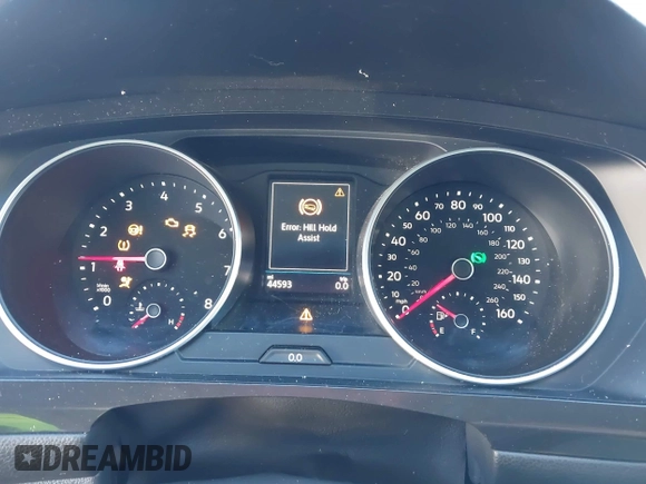 2018 Volkswagen Tiguan S with VIN 3VV0B7AX9JM209722, listed as a IAAI auction lot 41610749 with 44,593 mi miles and . Bid and sale history available at DreamBid. Image 7.