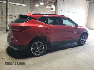 2023 Chevrolet Blazer LT z VIN 3GNKBCR43PS235724, wystawiony jako Copart lot #55221845 z przebiegiem 13 966 mil mil oraz Szkody całkowita. Historia ofert i sprzedaży dostępna na DreamBid. Obrazek 3.
