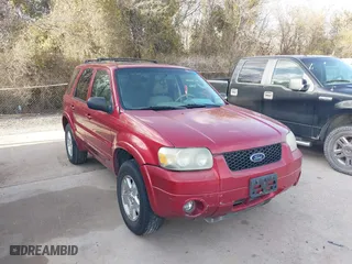 2006 Ford Escape Limited with VIN 1FMYU04166KD46606, listed as a IAAI auction lot 41713276 with 1 mi miles. Bid and sale history available at carsss.com. Image 1.